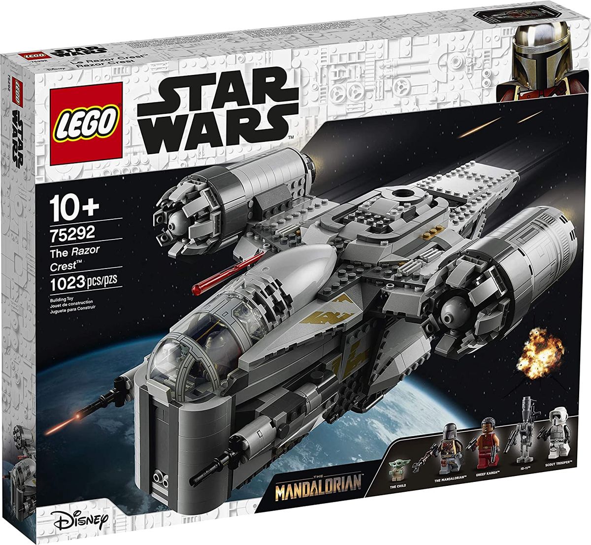 Dive into LEGO Star Wars The Mandalorian s Razor Crest starship