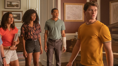 In the aftermath of the bombing, the team realizes Wilt’s may not have been the intended target. Callie (Keana Lyn), Belinda (Krista Nazaire), Chet (Adam Swain) and Frank (Rohan Campbell), shown.