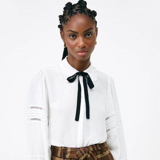 Sunco blouse with bow tie