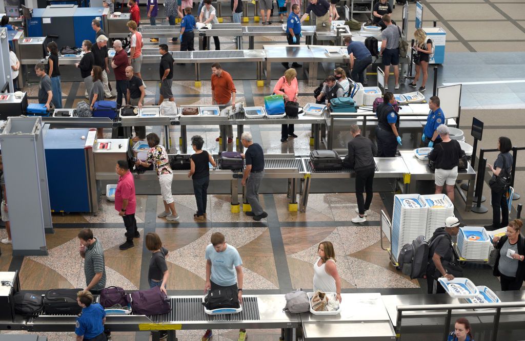 TSA line