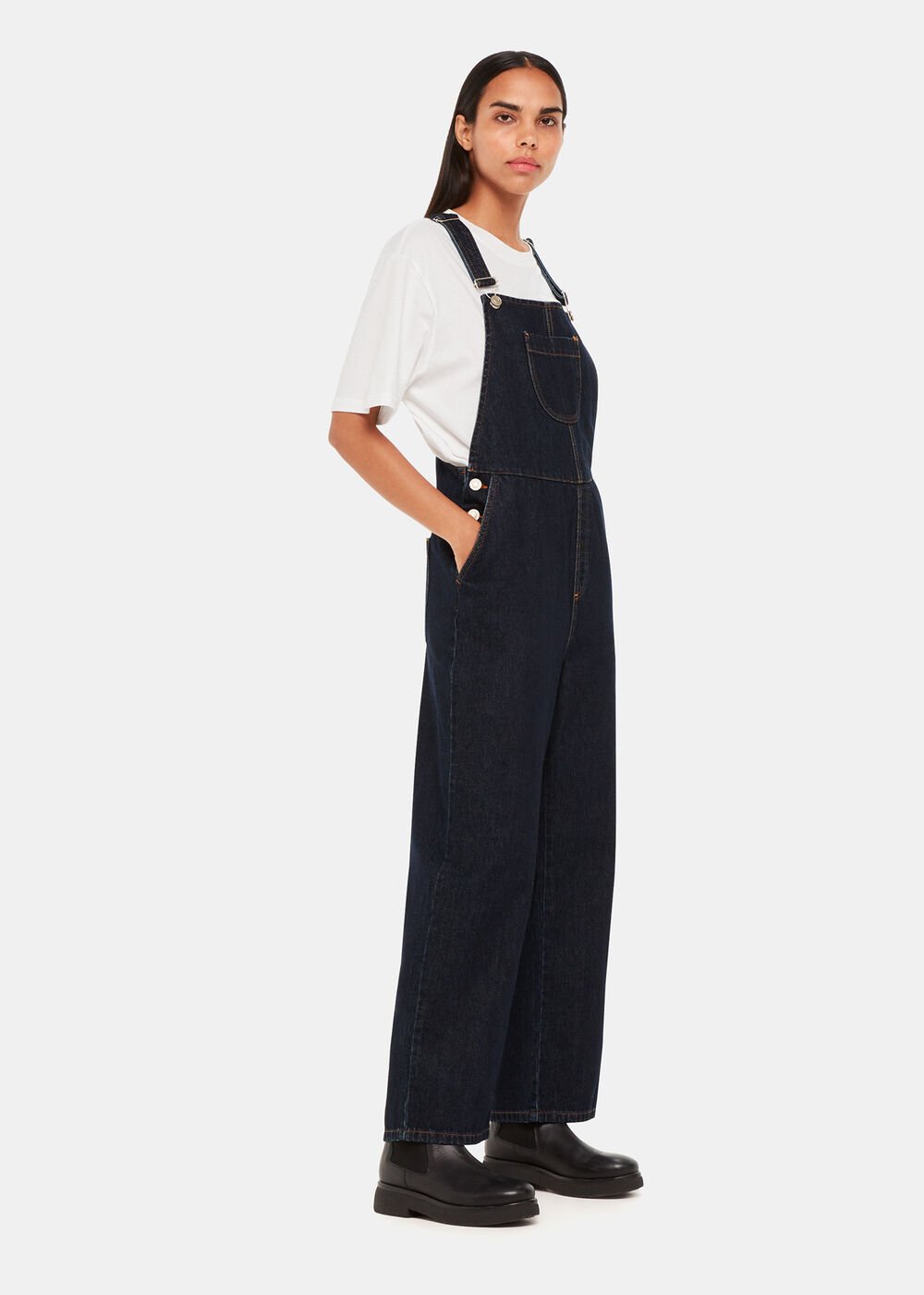Dark Denim Leni Dungaree