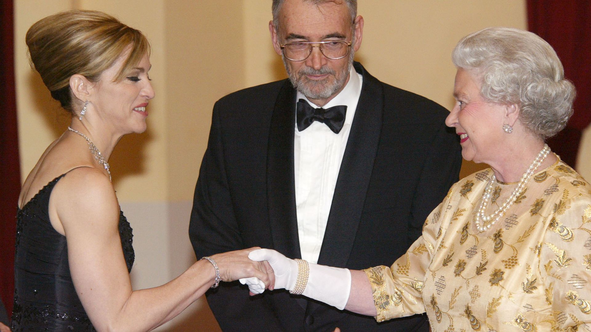 Madonna and Queen Elizabeth II