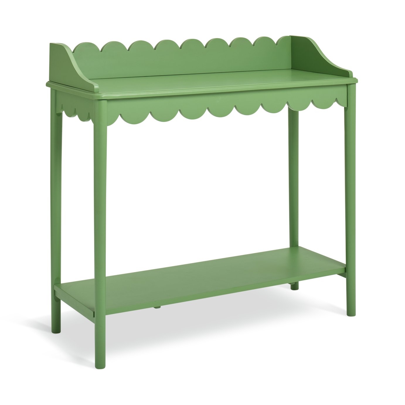 Argos Home Scallop Rectangular Potting Table - Green