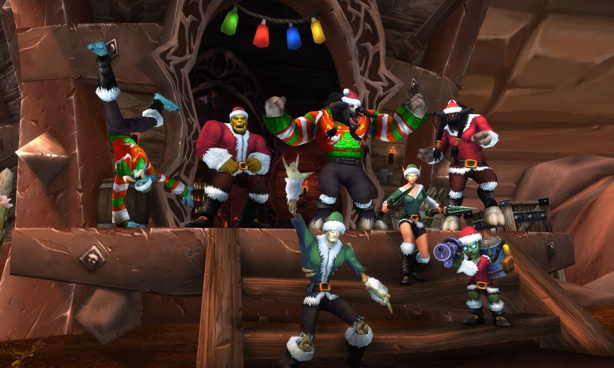 World of Warcraft's Feast of Winter Veil includes a seasonal quest