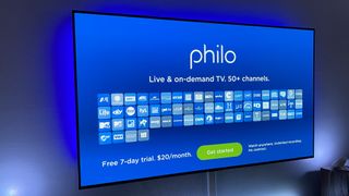 Philo app on Apple TV