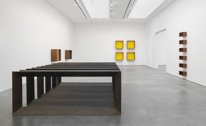 Donald Judd's Cor-ten steel sculptures on show | Wallpaper