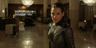 Evangeline Lilly as Hope van Dyne in Ant-Man and the Wasp