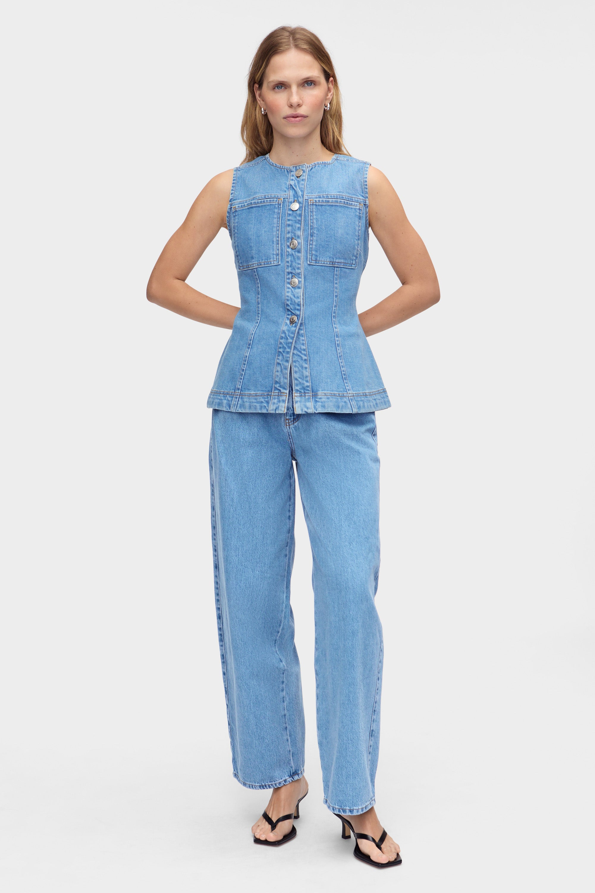 Duke Denim Waistcoat