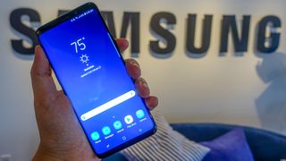 The Galaxy S9 Plus' display looks rather familiar.