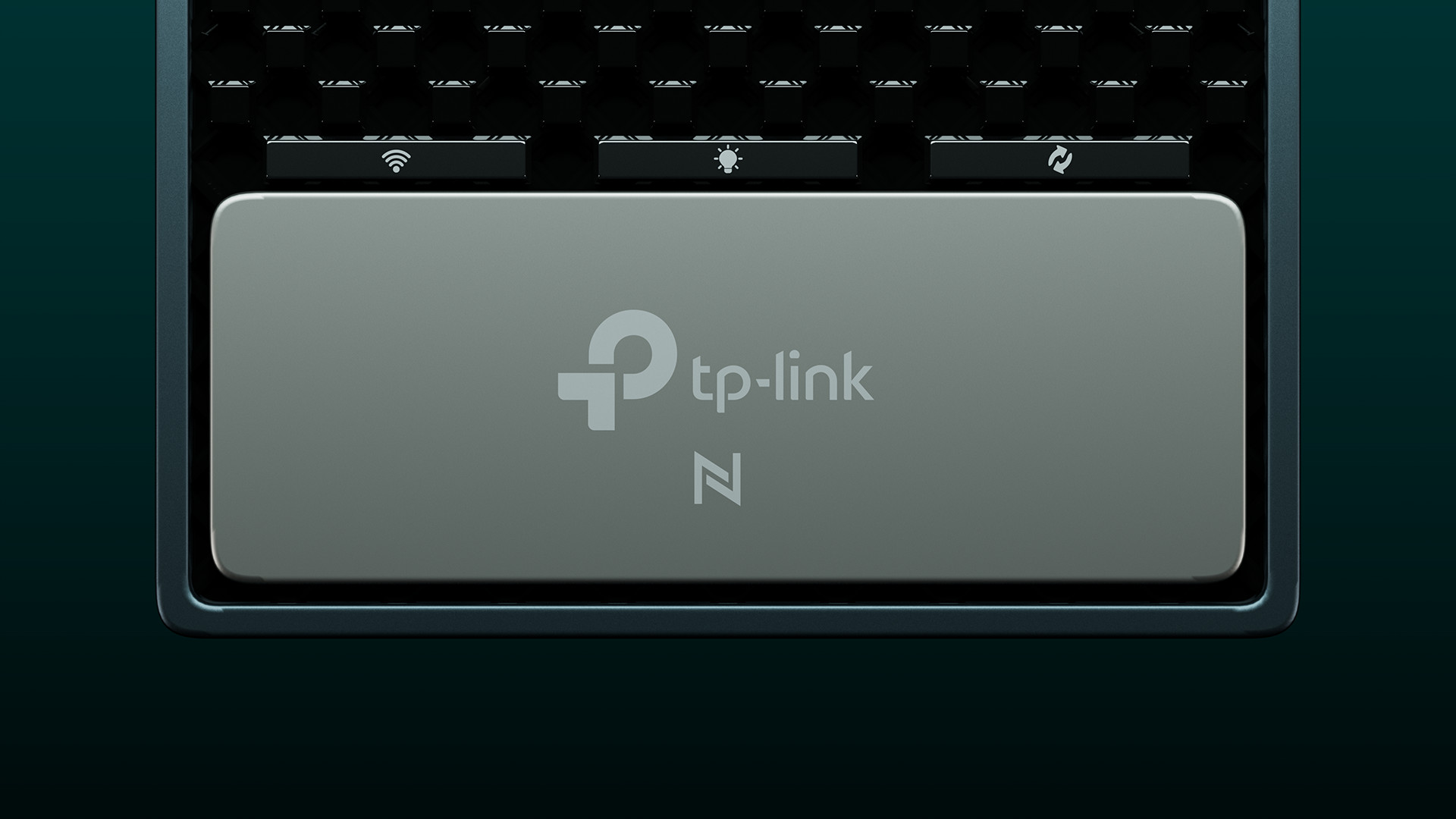 TP-Link Archer 8 Ultra showing logo and buttons