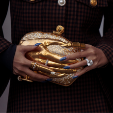 Press-on nails for christmas