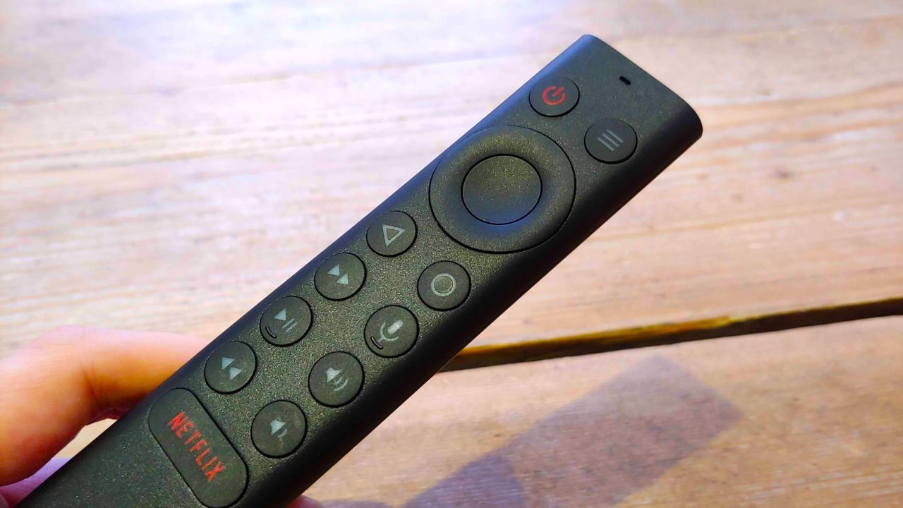 The Nvidia Shield TV Pro during our testing