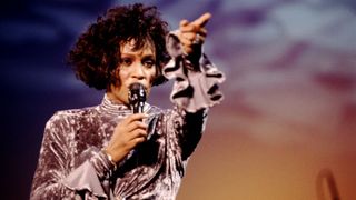 Whitney Houston performing 
