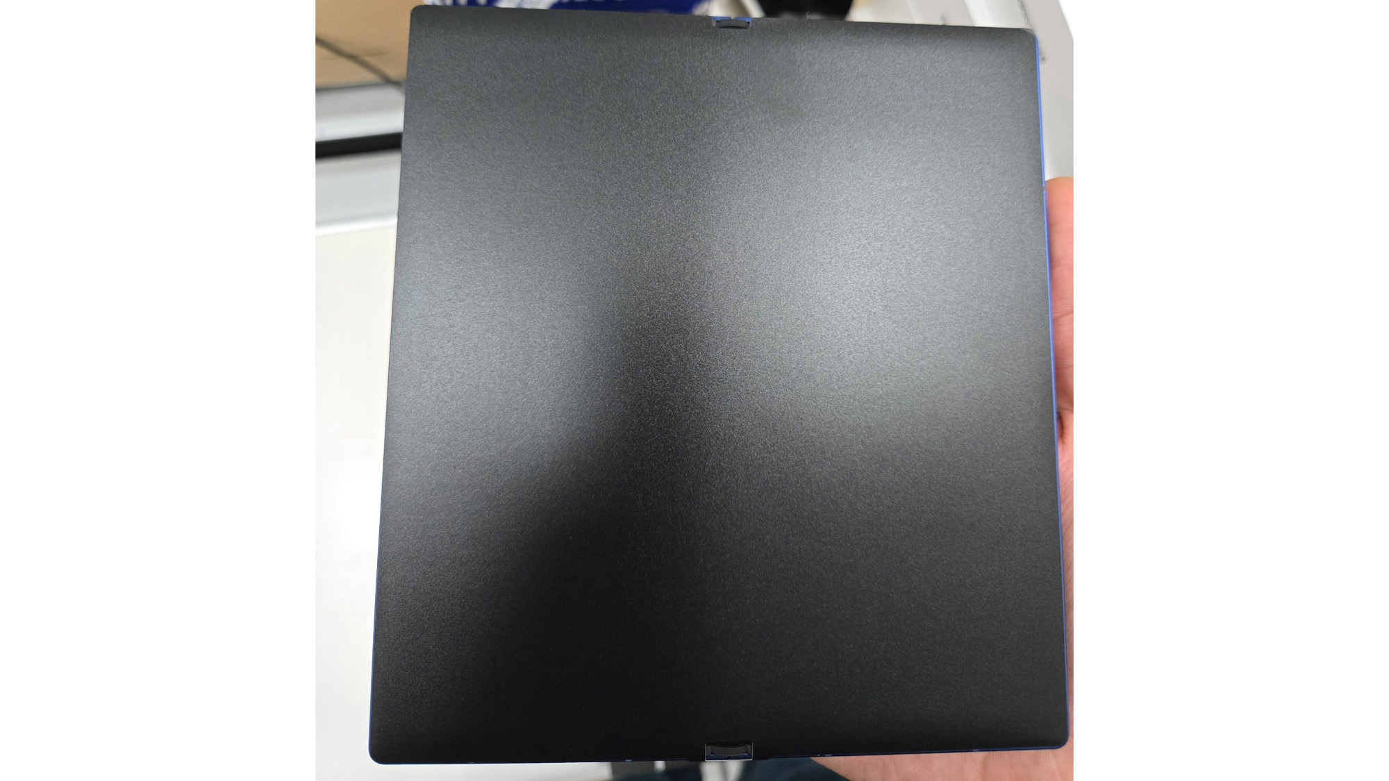 Alleged photo of the Samsung Galaxy Z Fold 7, showing the main display covered by a sticker