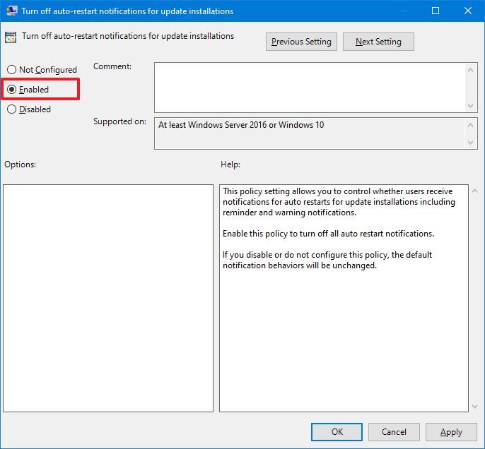 How to disable update restart notifications on Windows 10 | Windows Central