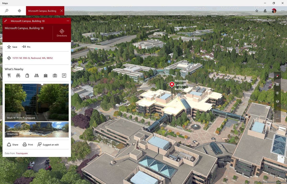 Windows Maps
