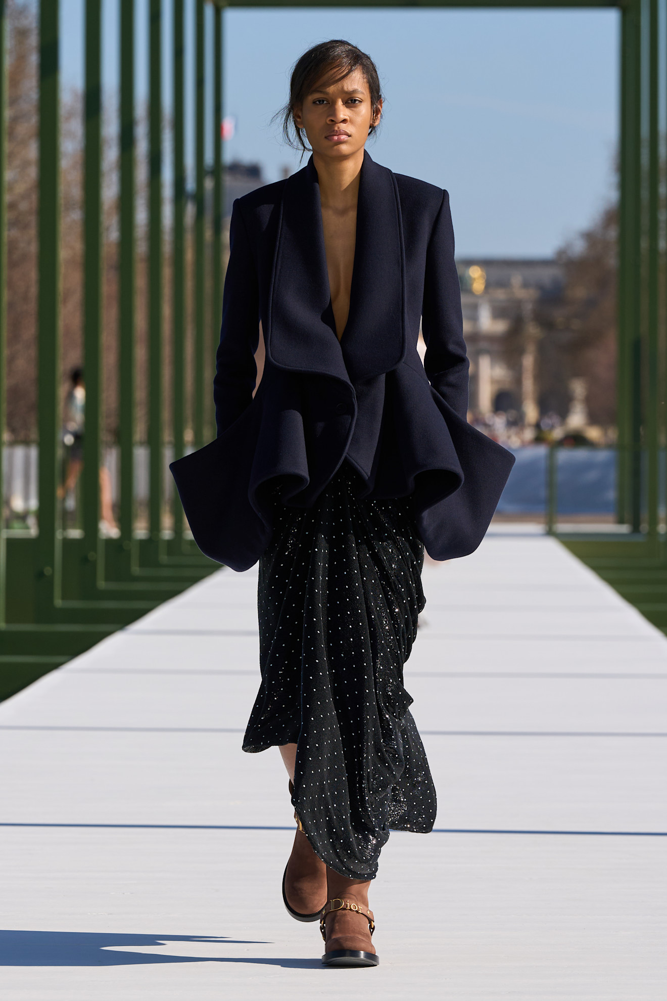 Dior autumn/winter 26 runway - peplum jacket