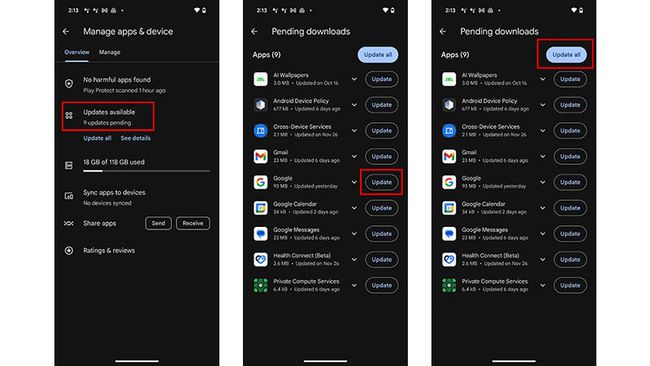 CHROME ANDROID UPDATE DOWNLOAD visual data 7