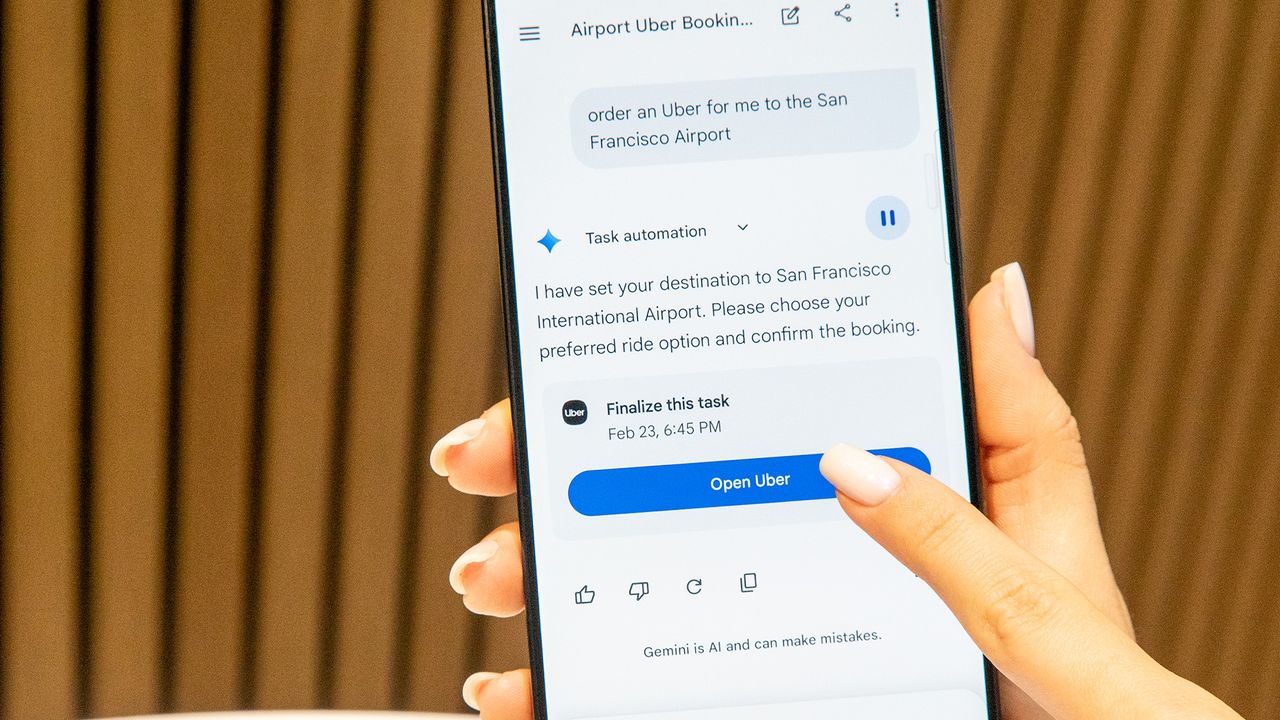 Automating tasks with Bixby and Gemini on a Samsung Galaxy S26 Ultra