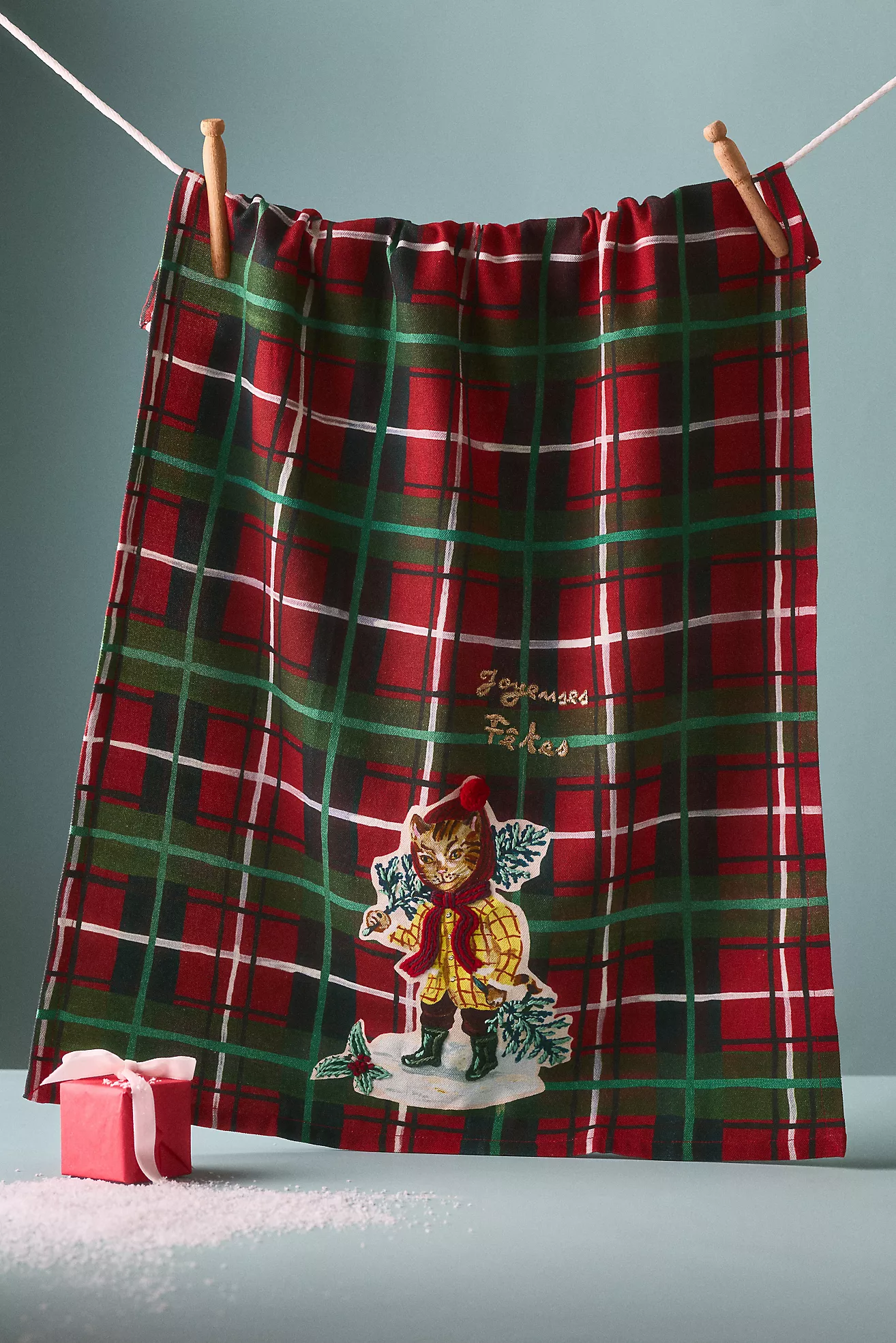 Nathalie Lete Holiday Tea Towel