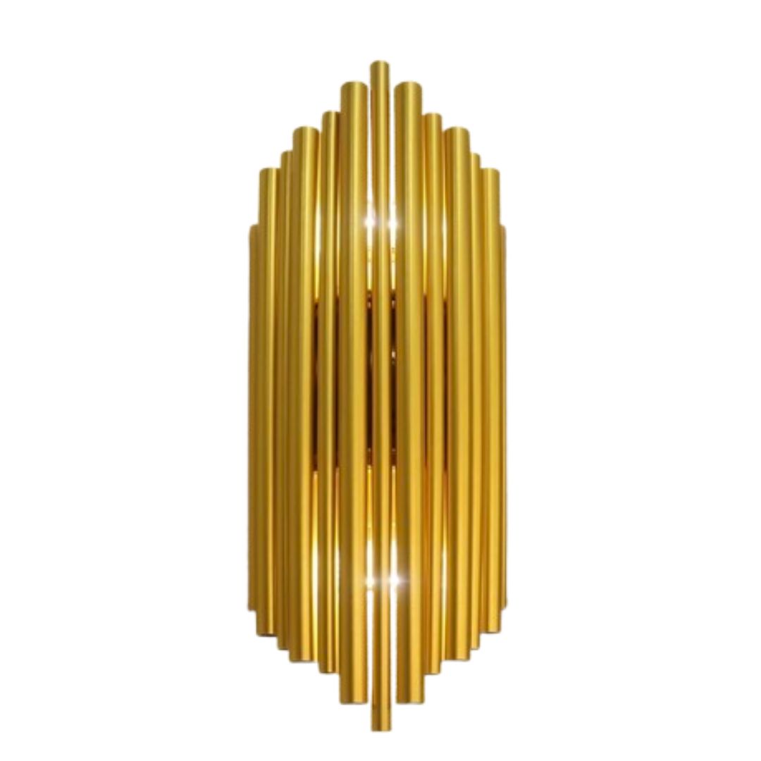 Luxury Aluminum Tube Wall Sconce