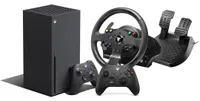 Xbox Series X + Extra Xbox Wireless Controller + Thrustmaster TMX Racing Wheel