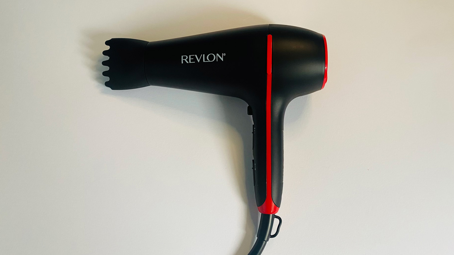 Revlon SmoothStay Coconut-Oil Infused Hair Dryer with smoothing concentrator