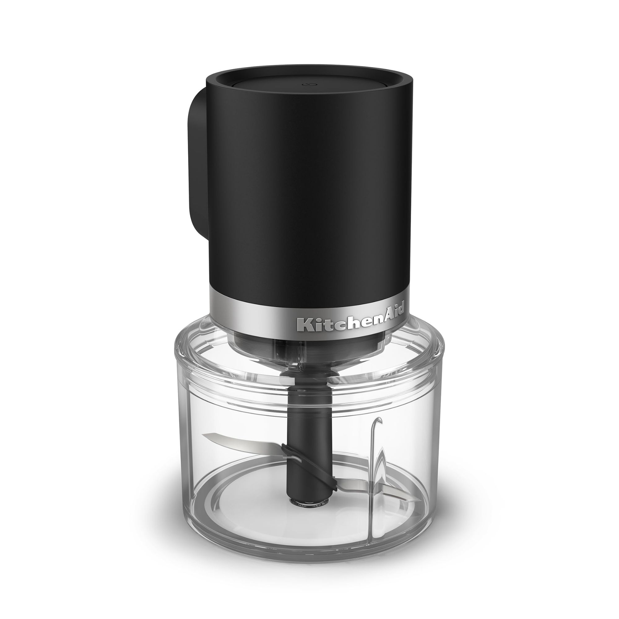 A KitchenAid Cordless Top Down Food Processor against a white background