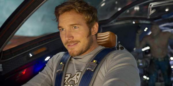 Chris Pratt as Starlord in Guardians of the Galaxy Vol 2