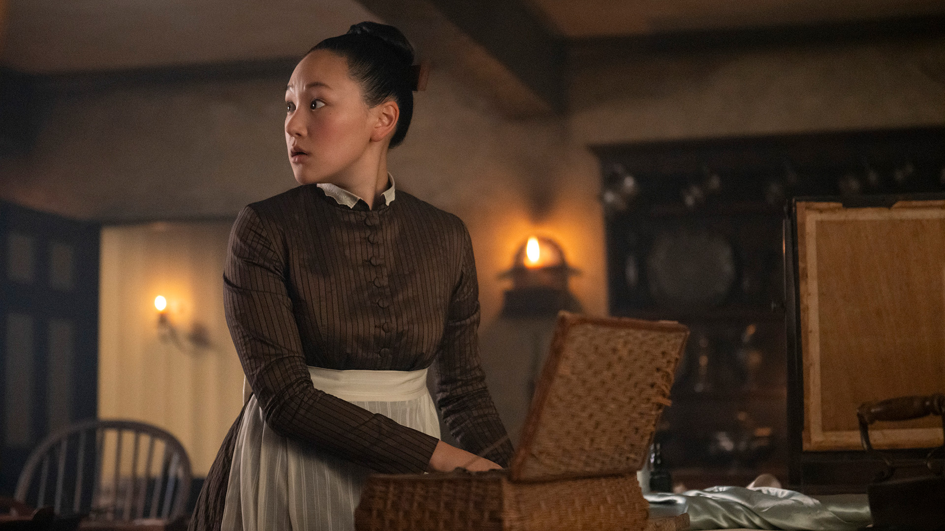 Yerin Ha as Sophie Baek in Bridgerton season 4.