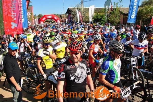 Riders are lined up and ready to go