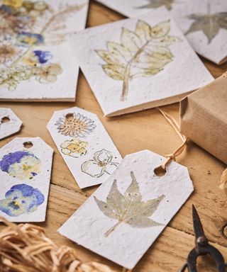 Handmade cards and gift tags