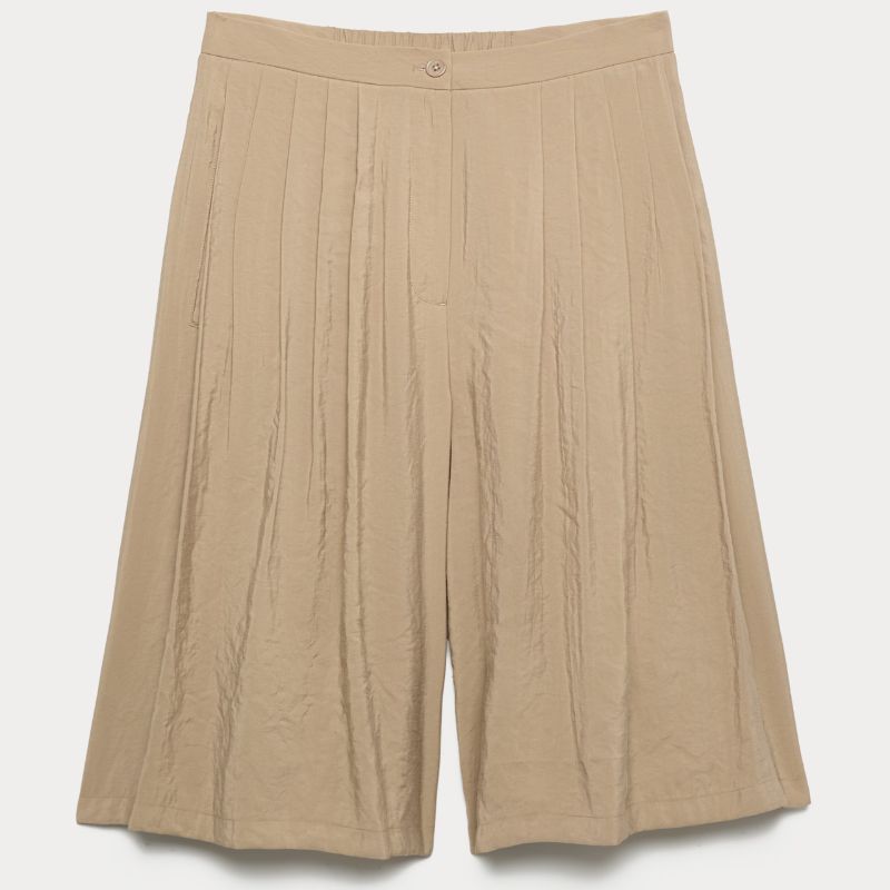 M&amp;amp;S, Pleated Longline Shorts
