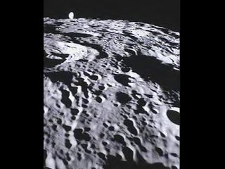 Far side of the lunar surface