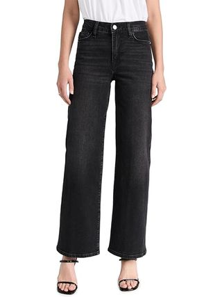 FRAME, Frame Women's Le Slim Palazzo Jeans, Hutchinson, Black, 31