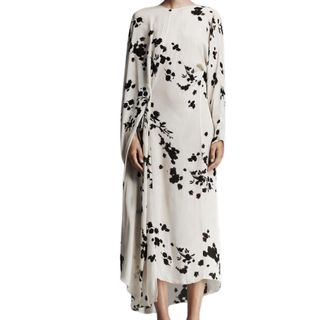 Zara Printed Midi Dress