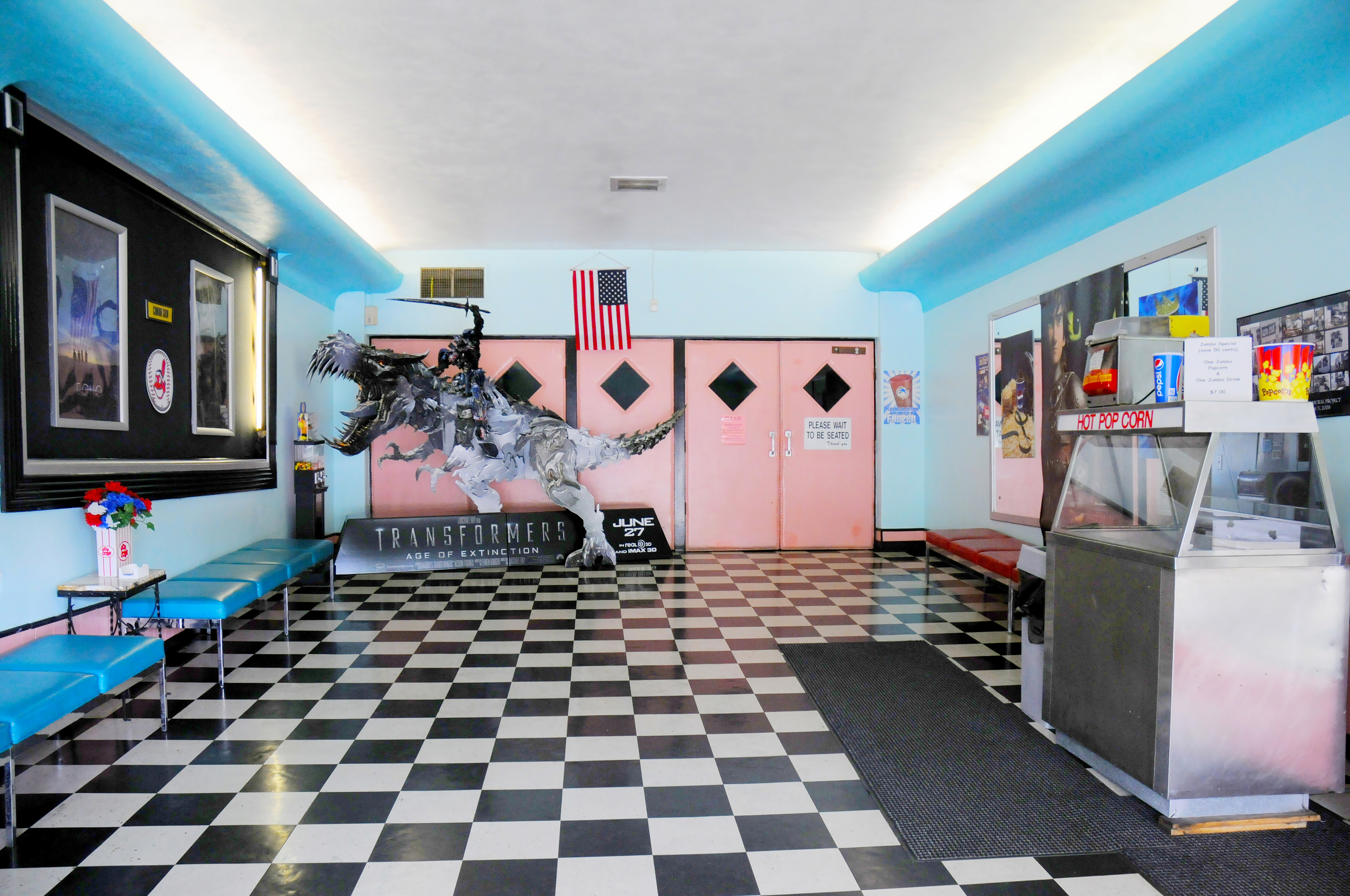 A photo of a movie theatre by Benita VanWinkle