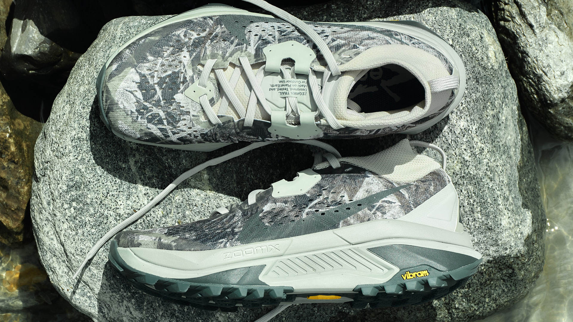 Nike ACG Zegama Chamo Camo trail running shoes