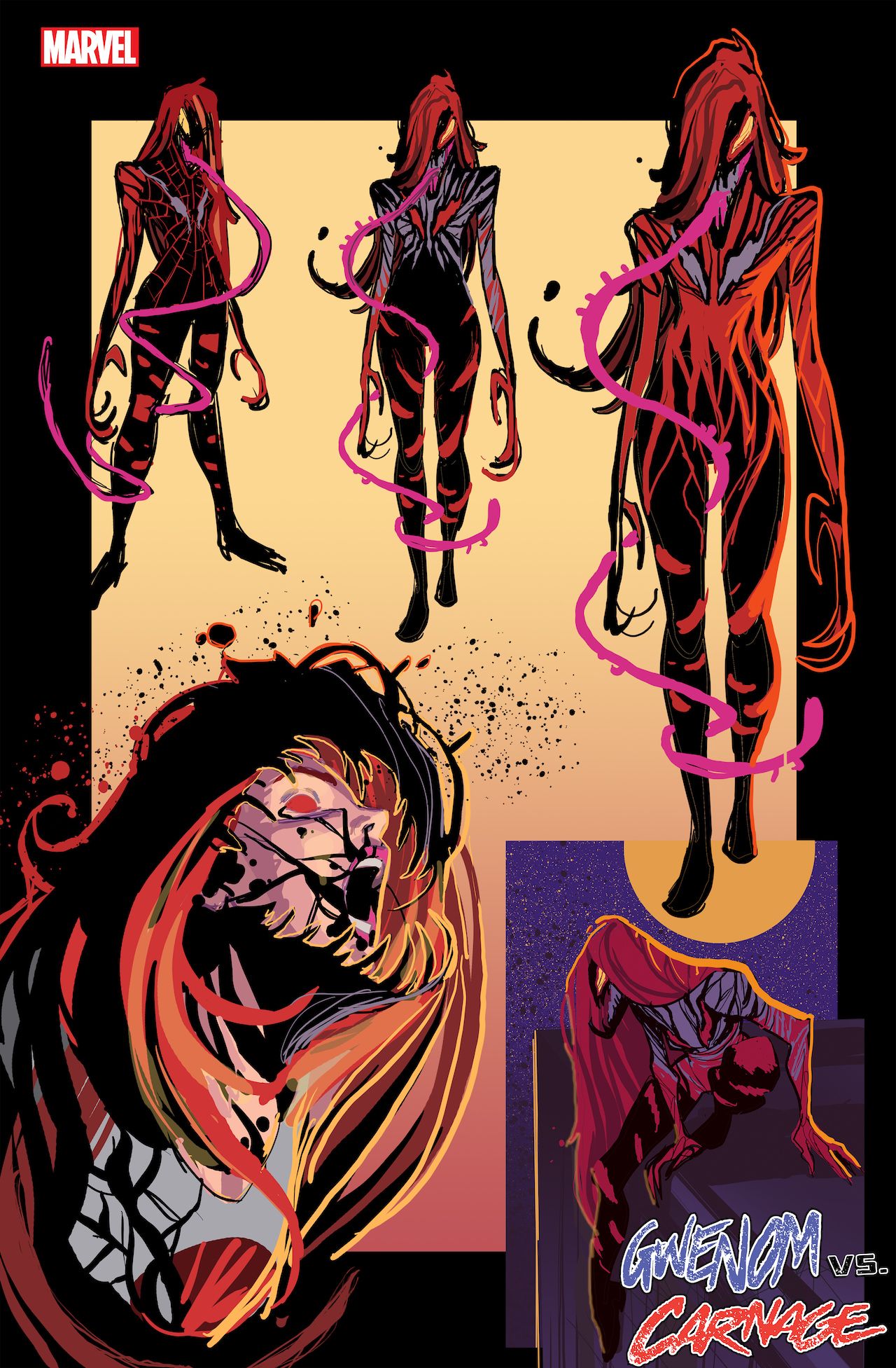Page from King in Black: Gwenom Vs. Carnage #1
