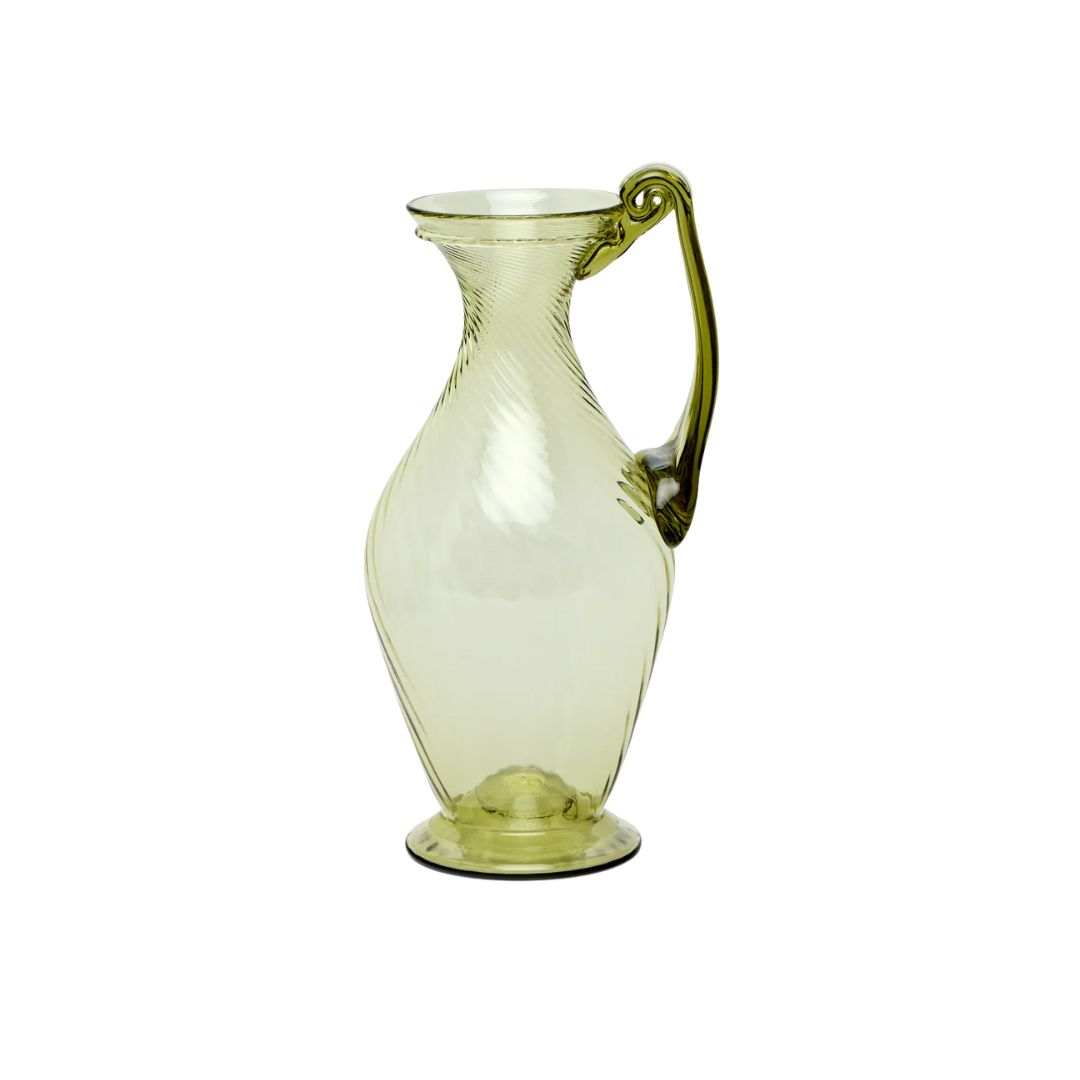 ABASK, Hand-Blown Glass Large Jug