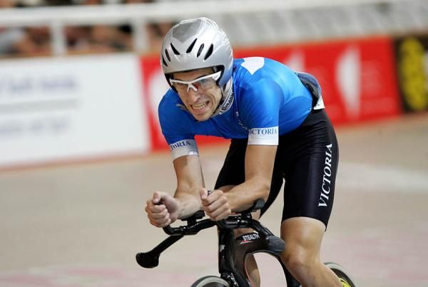 Maddison Hammond (VIC) during the under 19 men's kilo