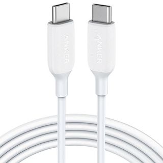 Anker Powerline 3 cable in white render.