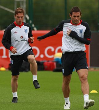 Soccer – UEFA Euro 2012 – Qualifying – Group G – Bulgaria v England – England Training – London Colney