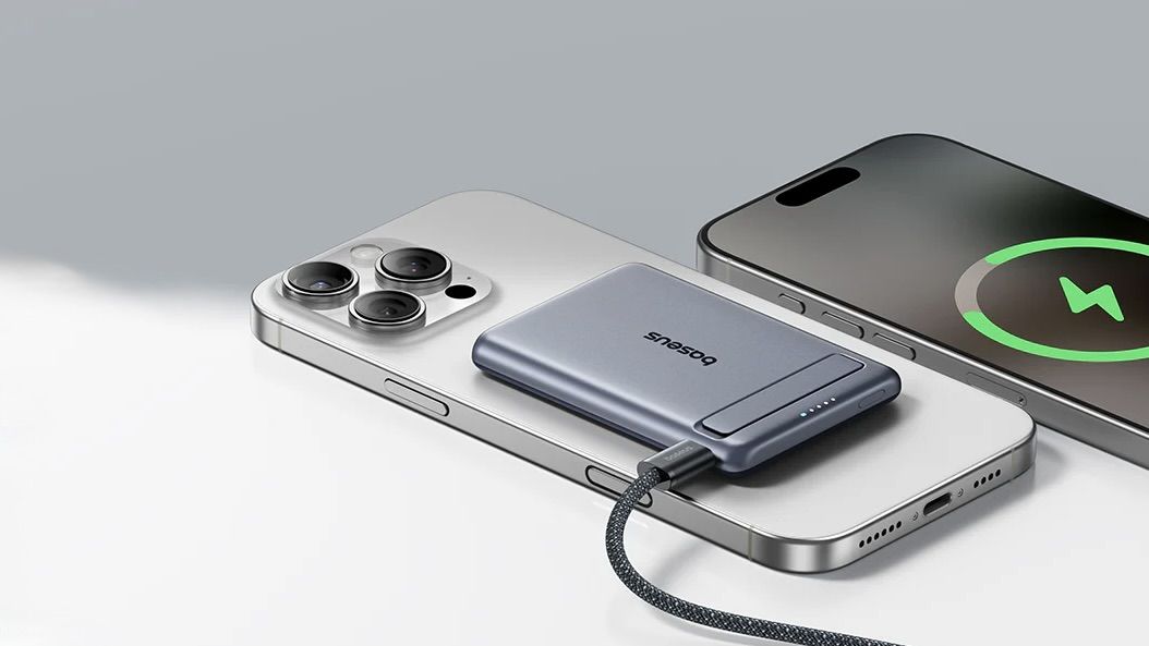 Baseus PicoGo AM31 Ultra-Mini Power Bank with Kickstand Qi2