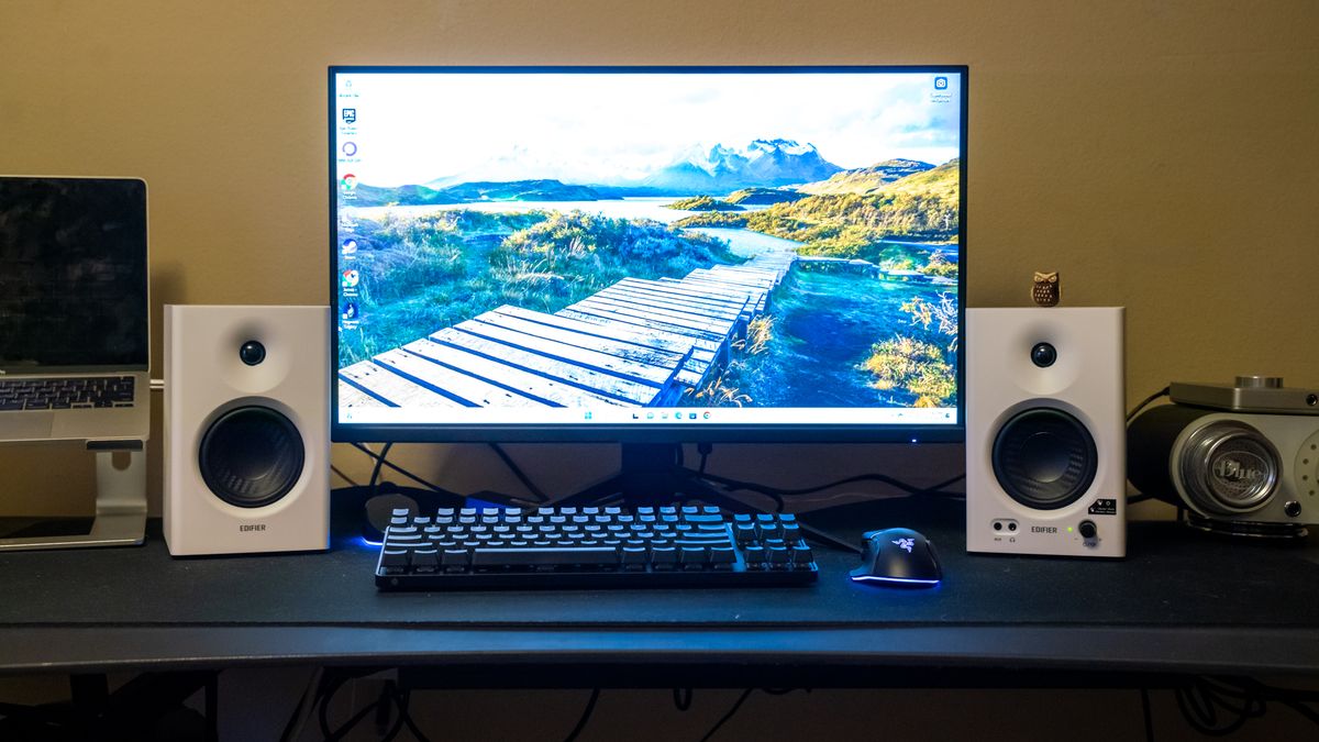 Studio Pc - Setup todo branco!? Temos também 🚀🚀 Acesse