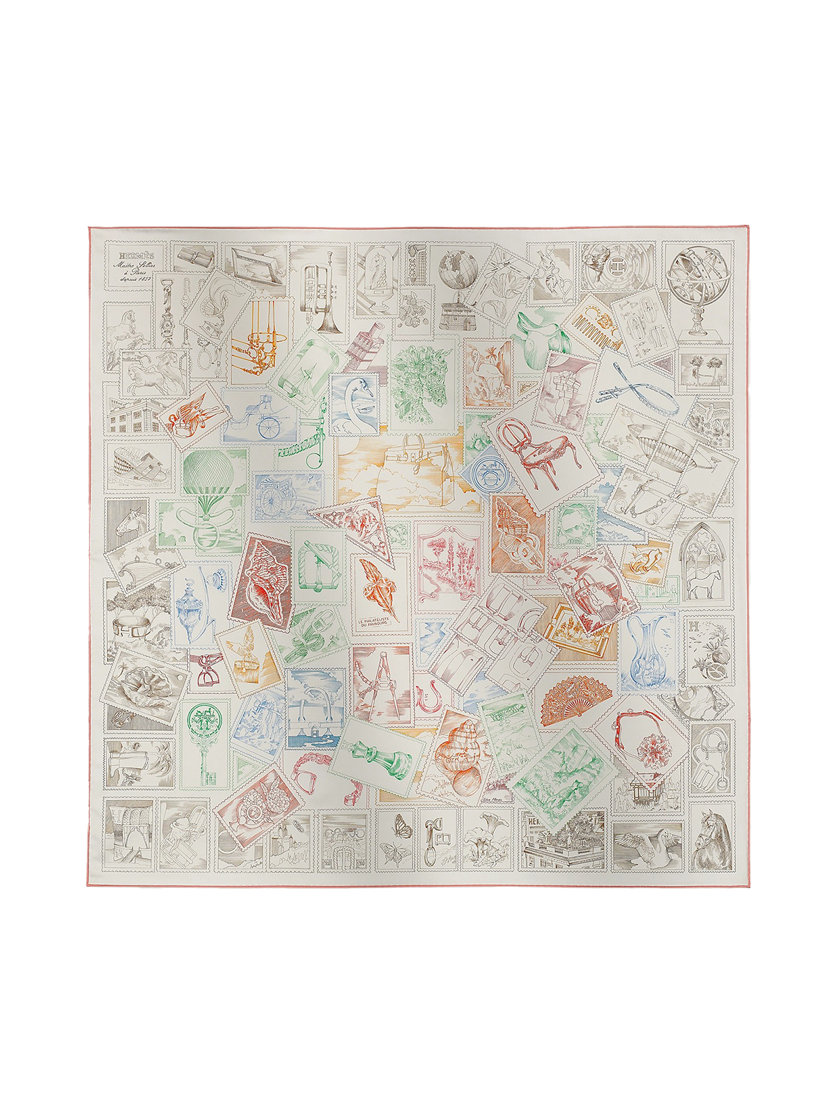 Le Philateliste Du Faubourg Scarf 90