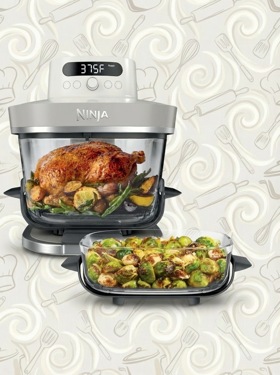 Ninja Crispi Pro 6-In-1 Glass Air Fryer