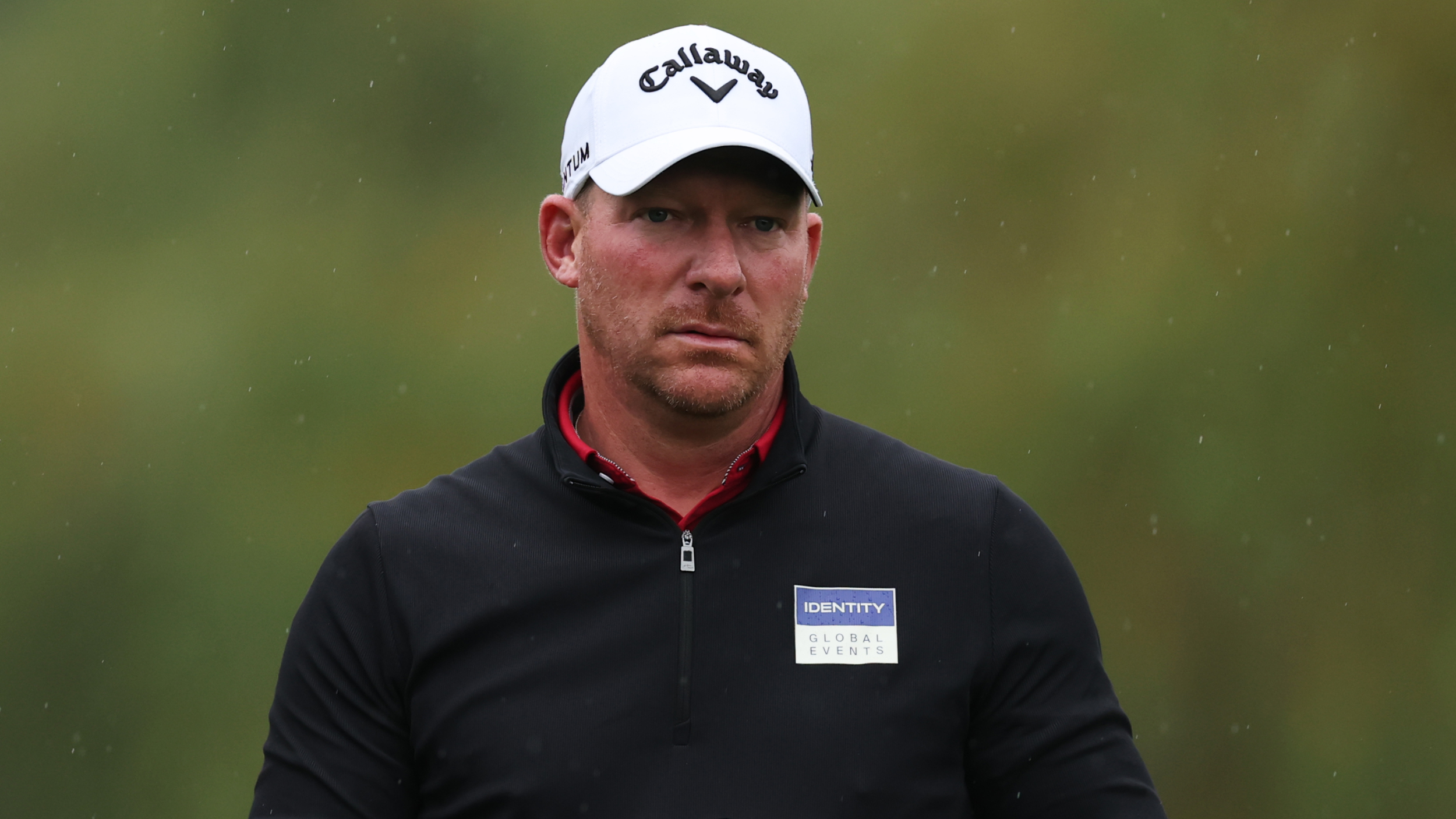 Shaun Norris at the British Masters
