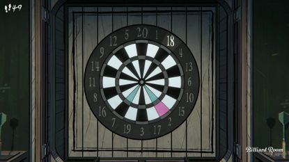 Blue Prince dartboard billiard room puzzle