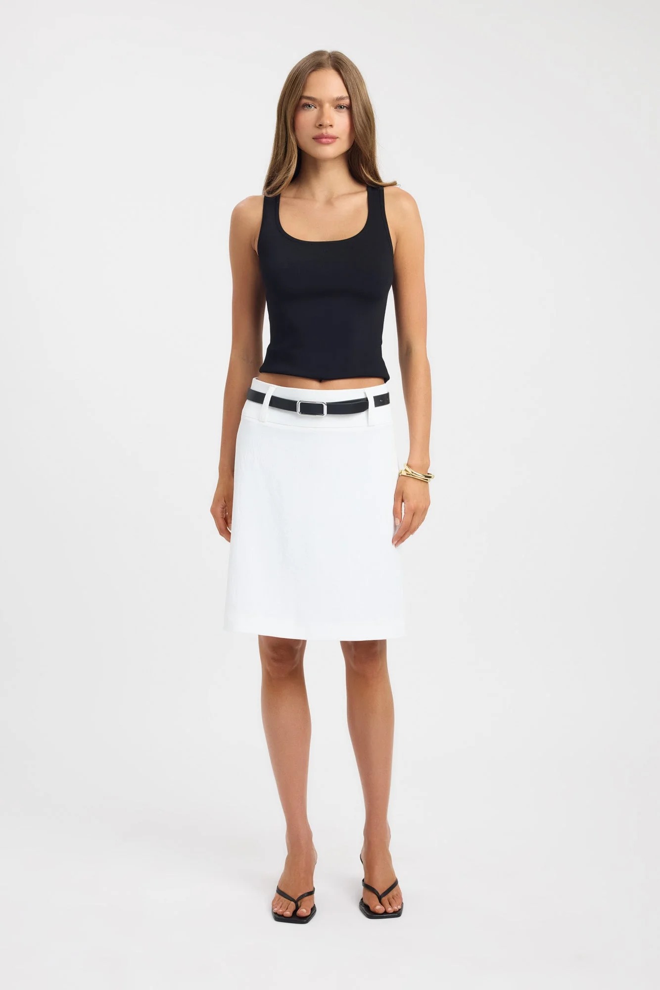 kookai, Ariel Low Rise Midi Skirt